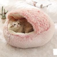 Luxe 2-in-1 Huisdierenbed – Ultiem Comfort voor Kat & Hond (Winterproof)